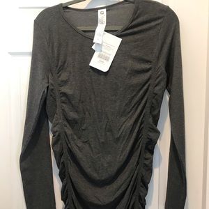 Kathie Seamless Ruched Top